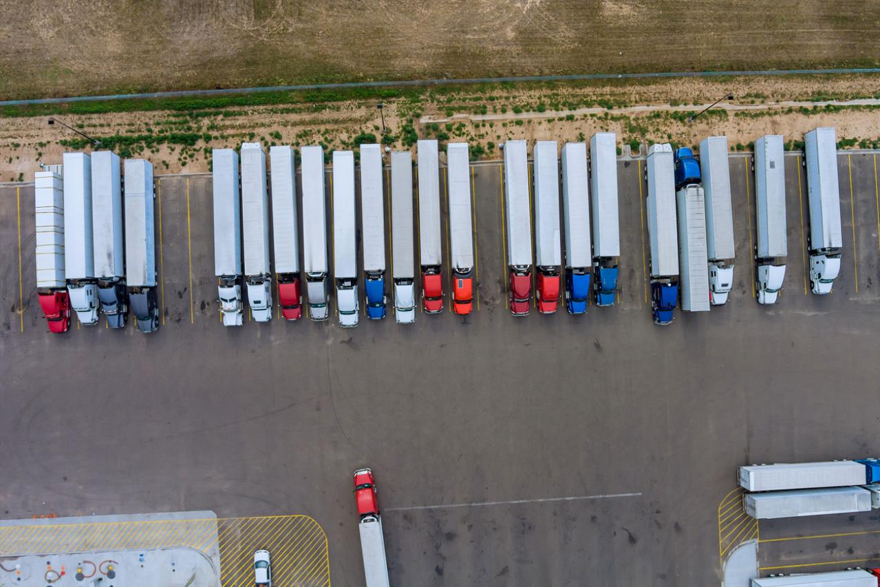 Non-electrical parking space at LT Parking lot